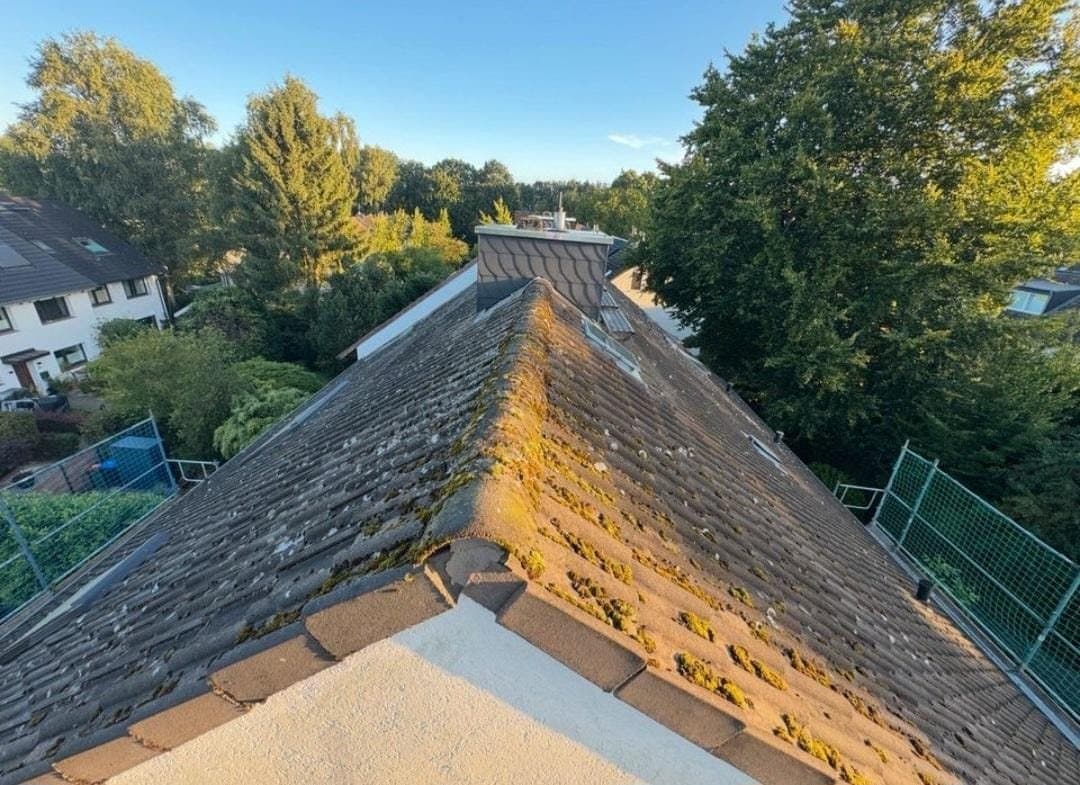 Photovoltaik & Dacherneuerung – vorher
