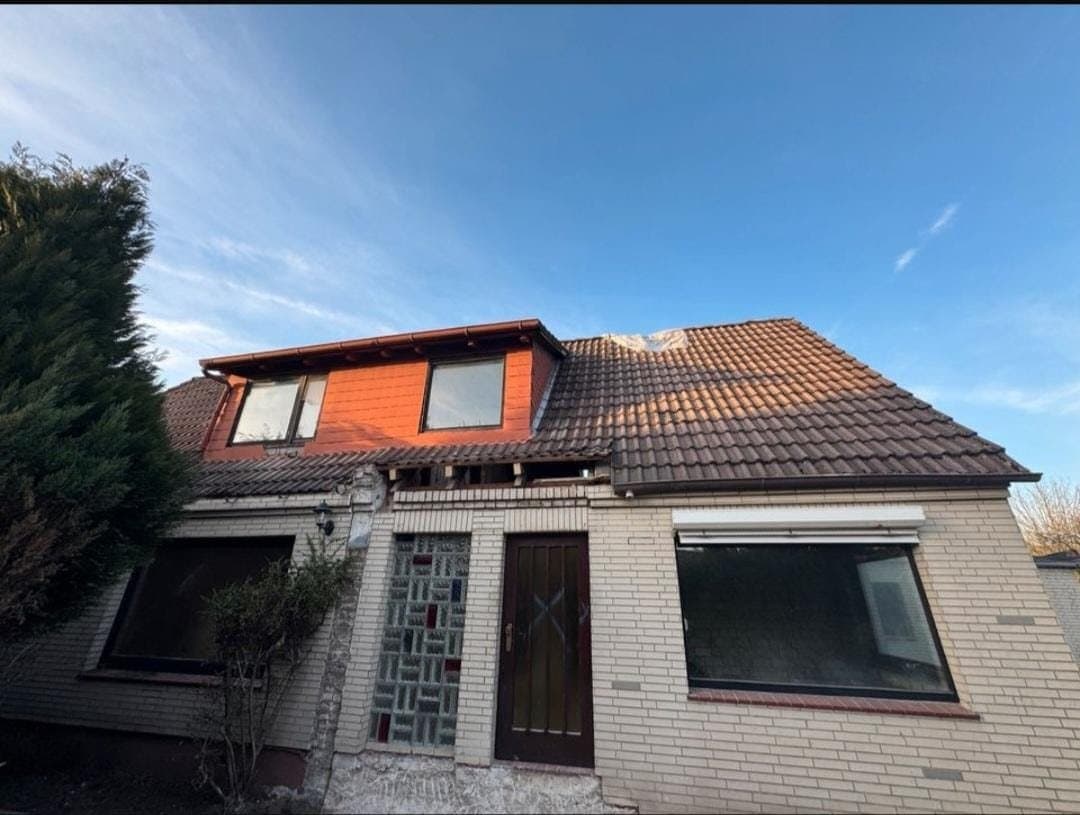 Dachneubau & Neueindeckung – vorher